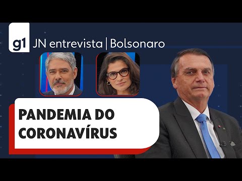 Bolsonaro responde a pergunta sobre pandemia em entrevista ao JN 6