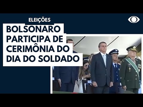 Bolsonaro participa de cerimônia do Dia do Soldado 1