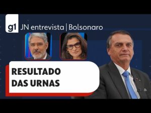 Bolsonaro responde a pergunta sobre compromisso com o resultado das urnas em entrevista ao JN 2