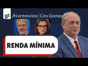 Ciro Gomes responde pergunta sobre renda mínima ao JN | Jornal Nacional | Eleições | g1 2