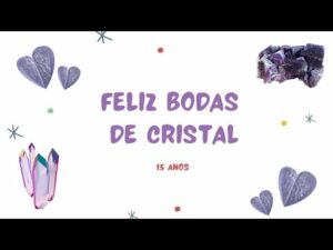 FELIZ BODAS DE CRISTAL (15 ANOS) 2