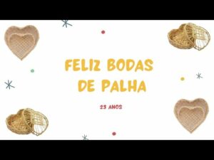 FELIZ BODAS DE PALHA (23 ANOS) 2